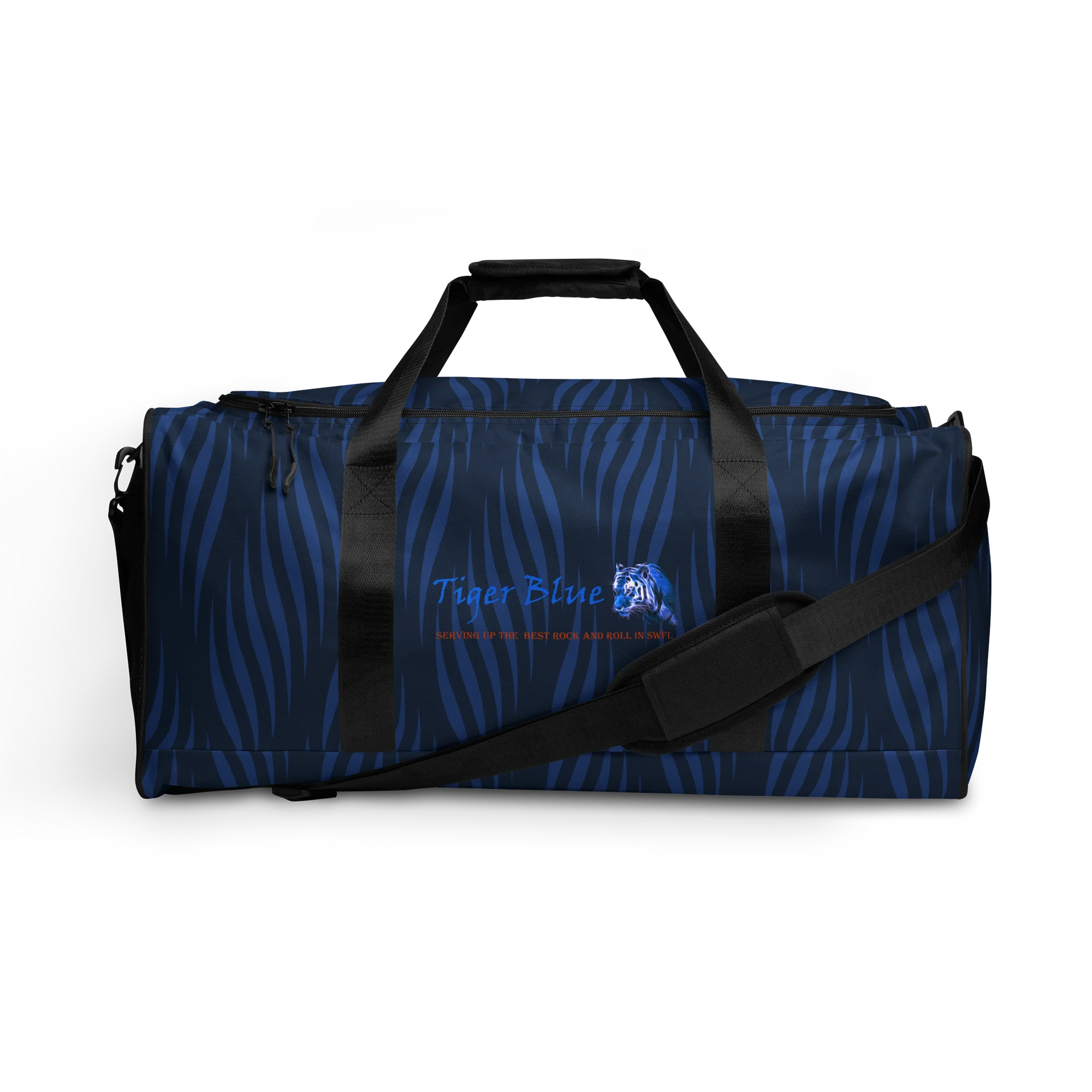 TIGER BLUE DUFFLE BAG product image (1)