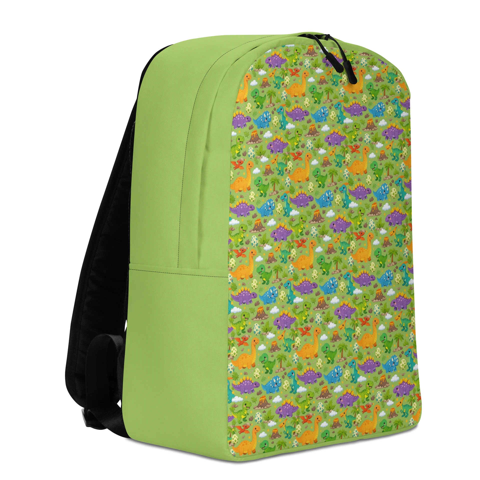 Playful Dino Pattern Backpack product image (3)