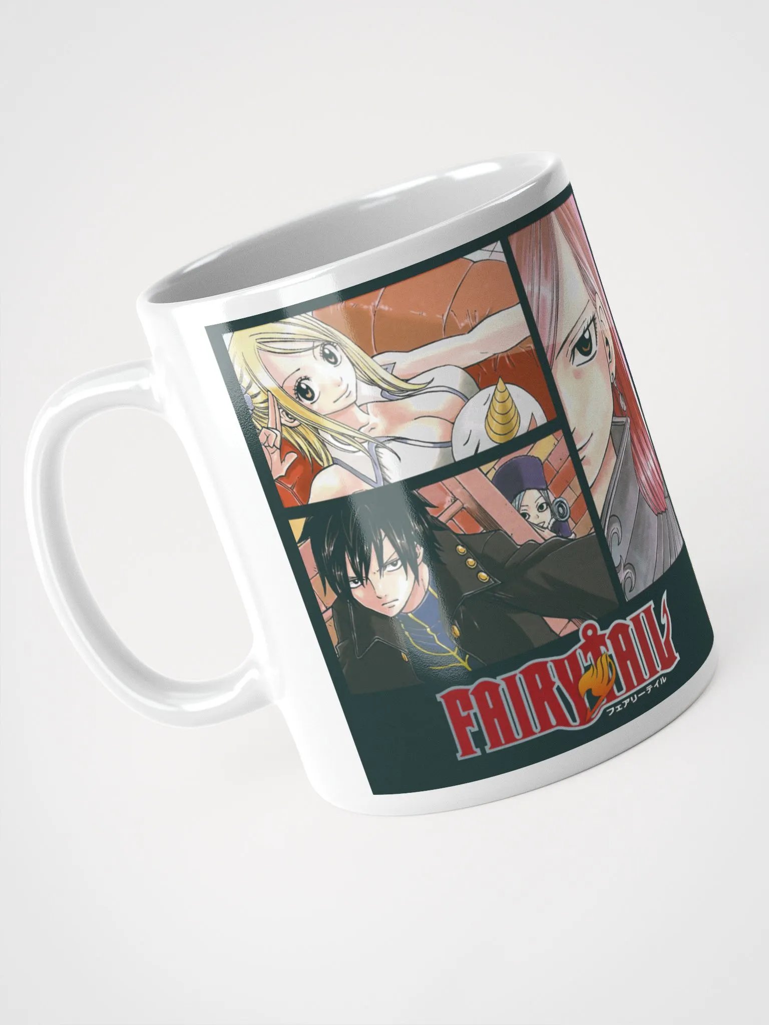 Fairy Tail White Glossy Mug – Stunning Anime-Inspired Design product image (7)