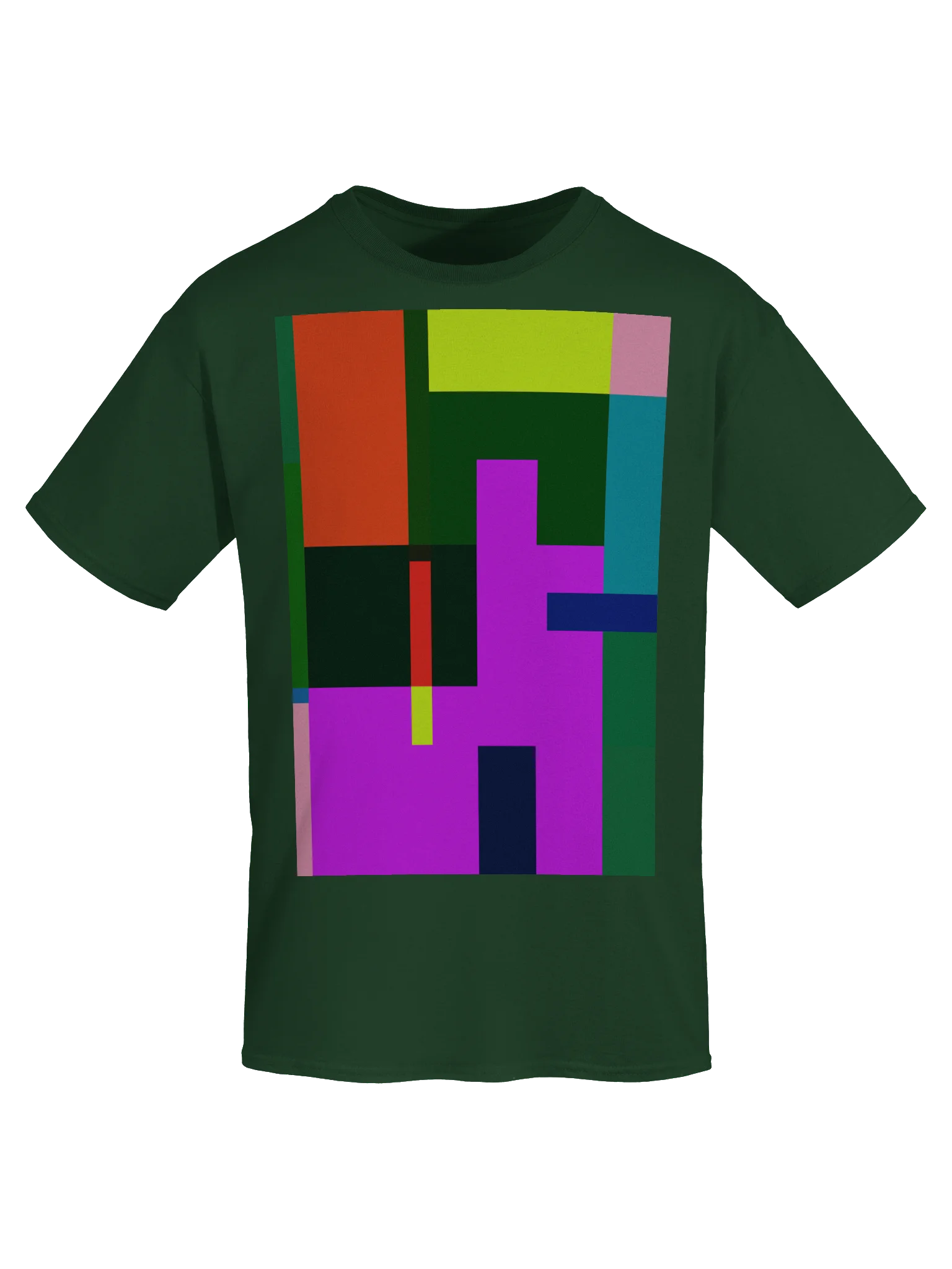 Vibrant Geometry Unisex Tee product image (7)