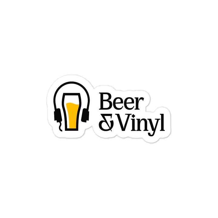 Beer & Vinyl Decal product image (1)