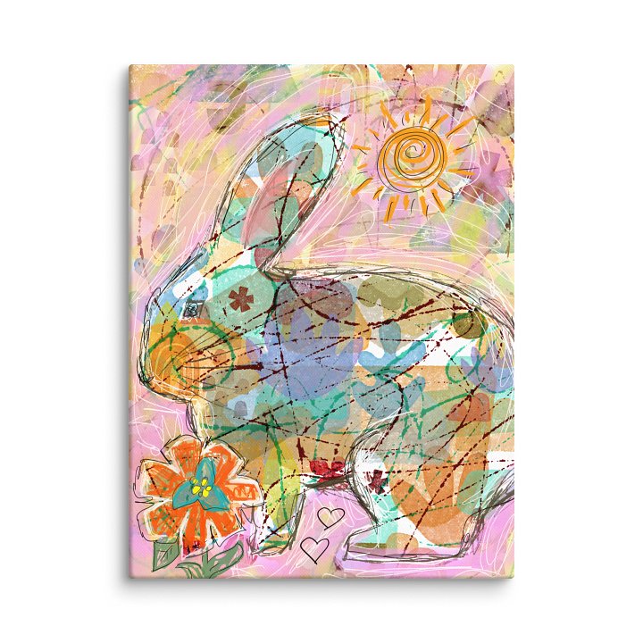 Spring Bunny Canvas product image (1)