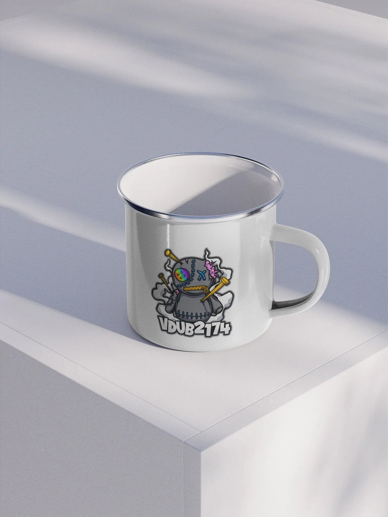 Voodoo Doll Enamel Mug product image (2)