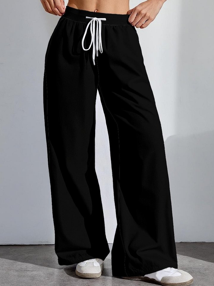 Wide Leg Drawstring Trousers product image (1)