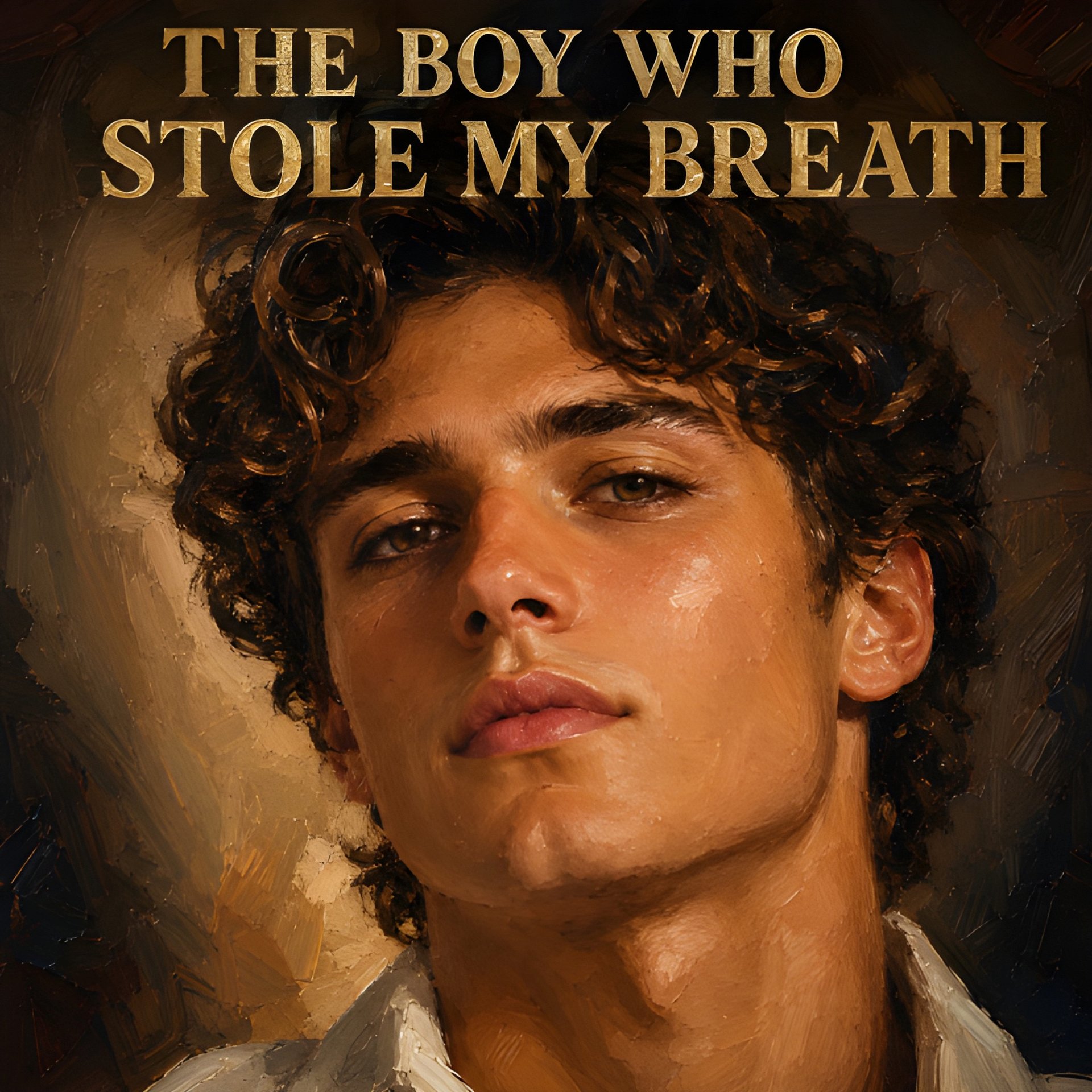 📌 The Boy Who Stole My Breath Romantic Oil Painting Quote Digital Download Gift For Her product image (2)