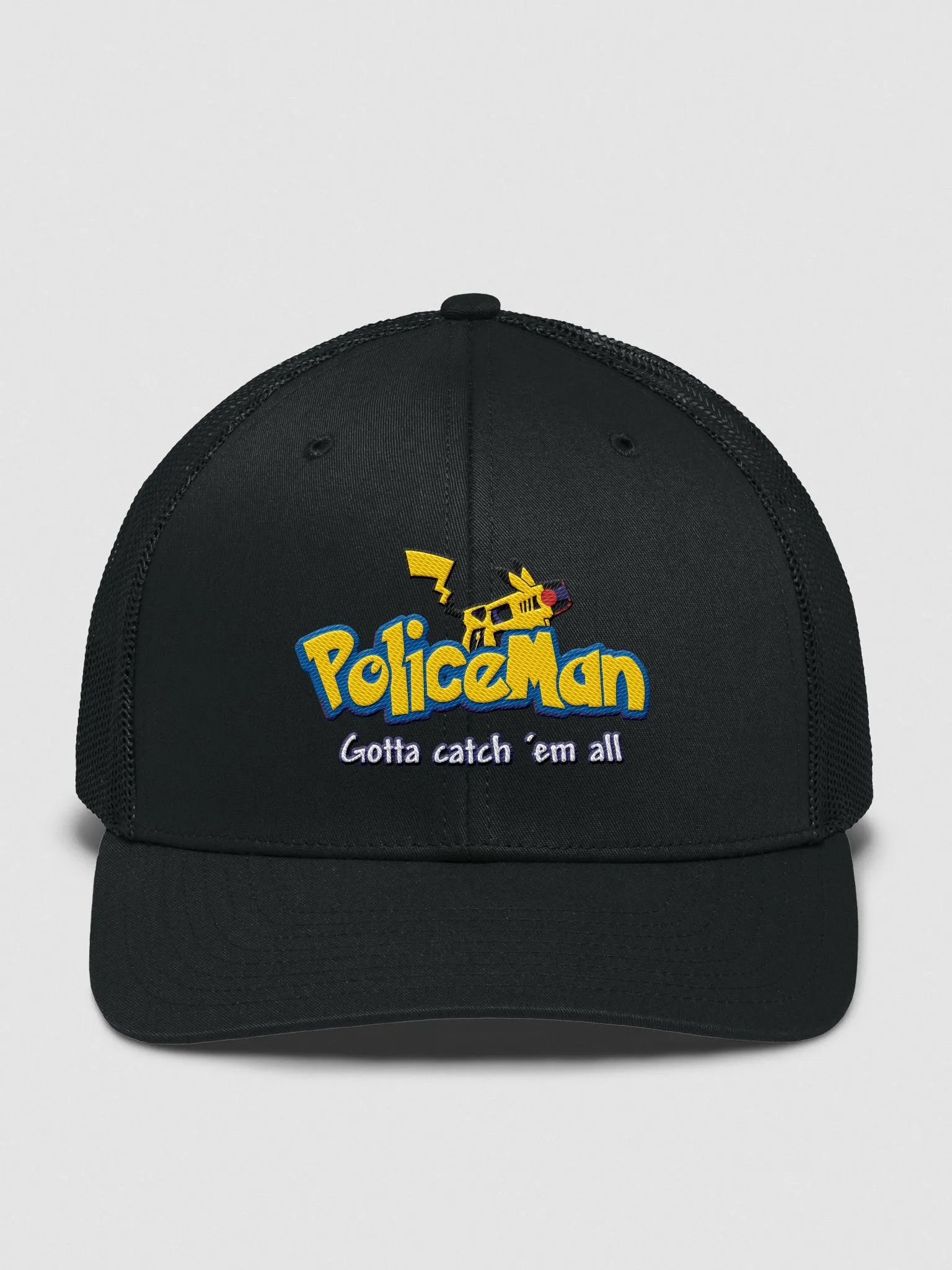 Policeman Gotta Catch 'Em All Snapback Hat product image (6)