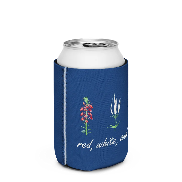 Red, White, and Bloom (Can Coozie) product image (2)