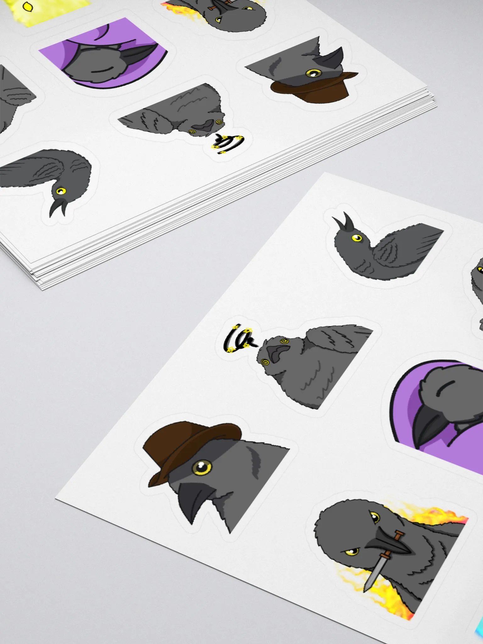 TheSpaceCr0w Emotes Sticker Pack product image (4)