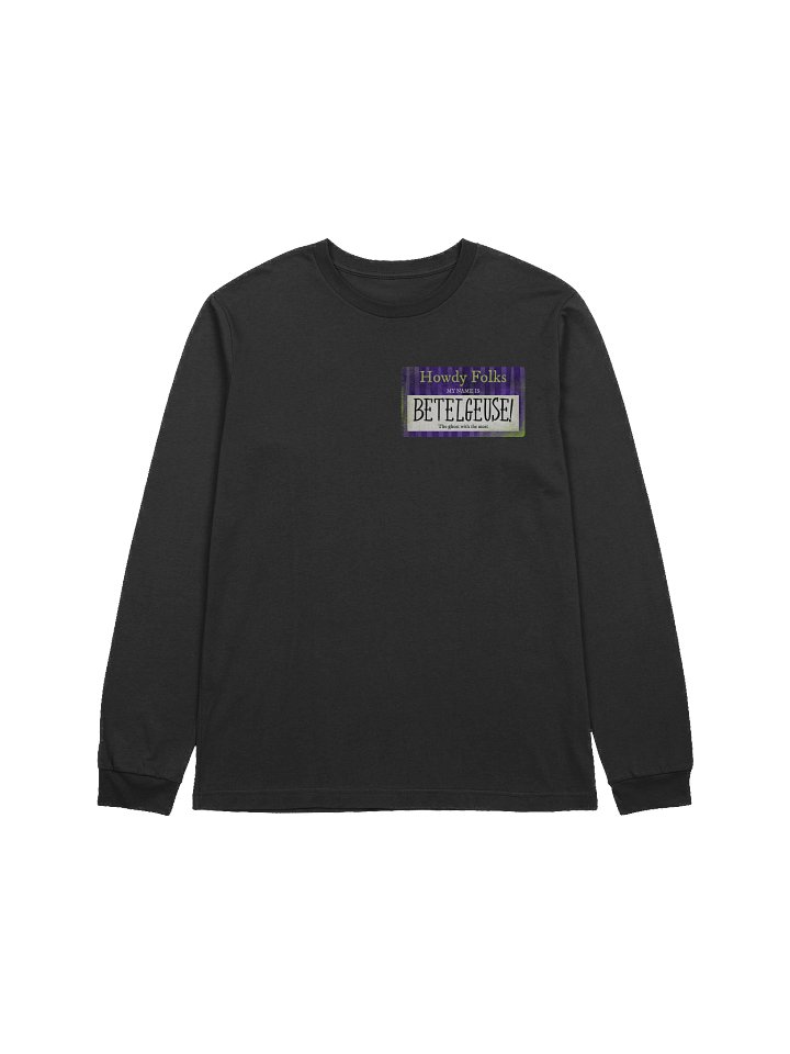 [UM Designs] My Name Is - Unisex Long Sleeve Tee product image (1)