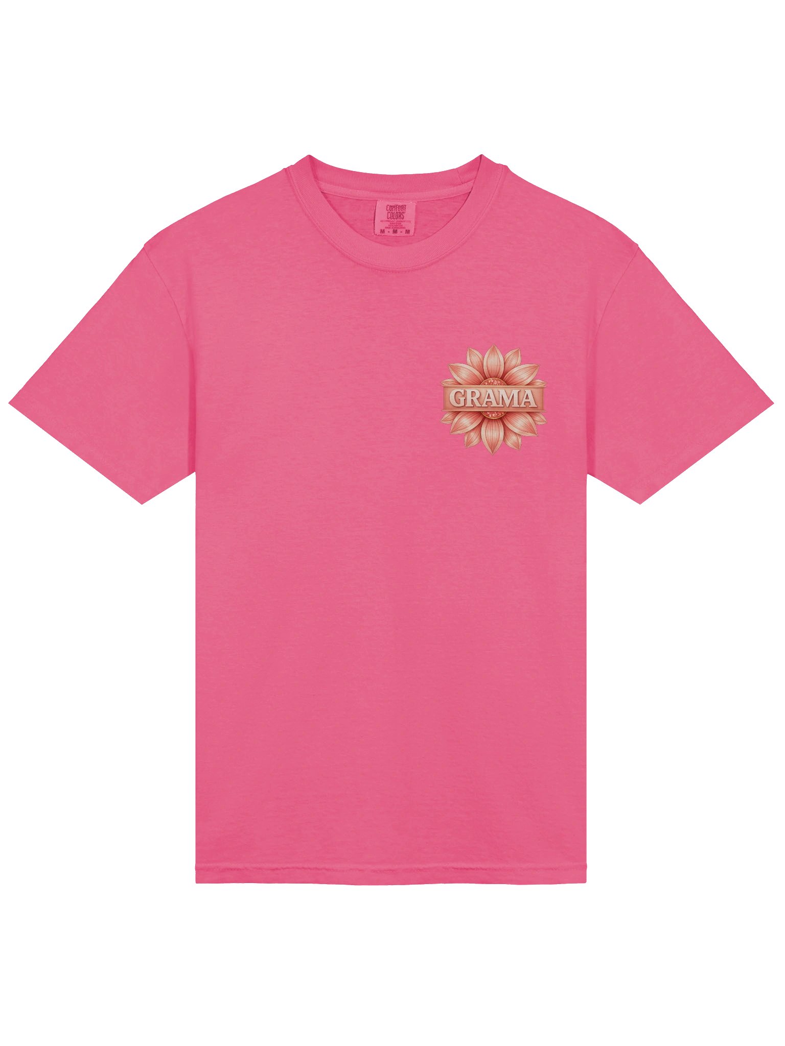 Personalized Grama Shirt Comfort Colors 1717 Custom Grandma Flower Name Shirt Gift for Grama Nana Mimi Grandmother Tee product image (3)