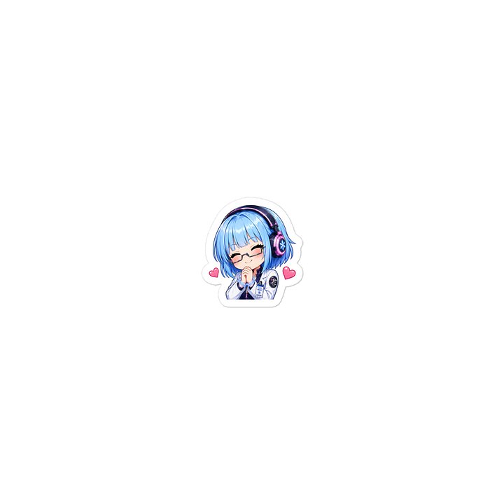 Lady Frost Love Emote - Die Cut Sticker product image (2)