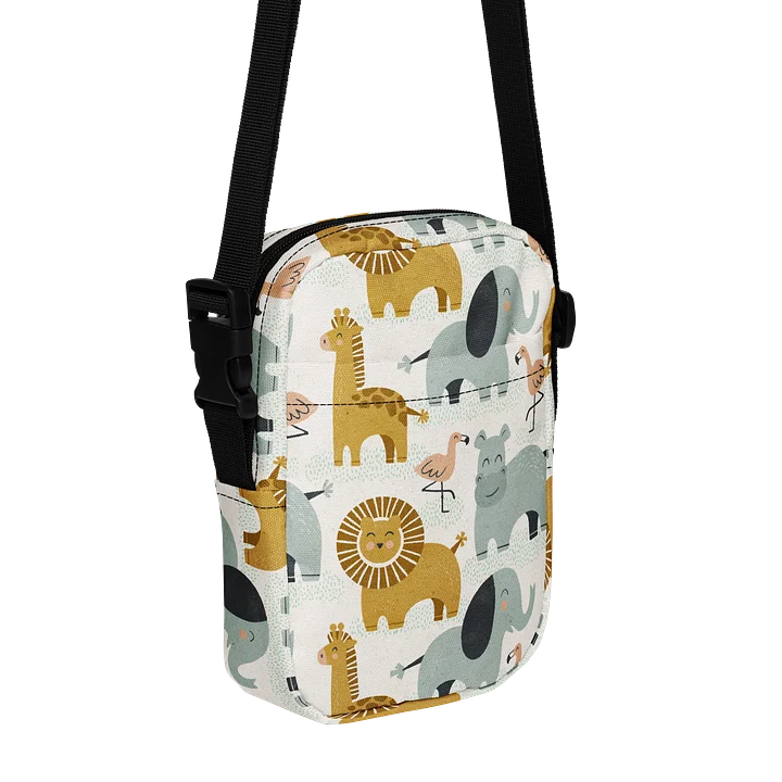 Retro Jungle Animals All-Over Crossbody Bag product image (1)