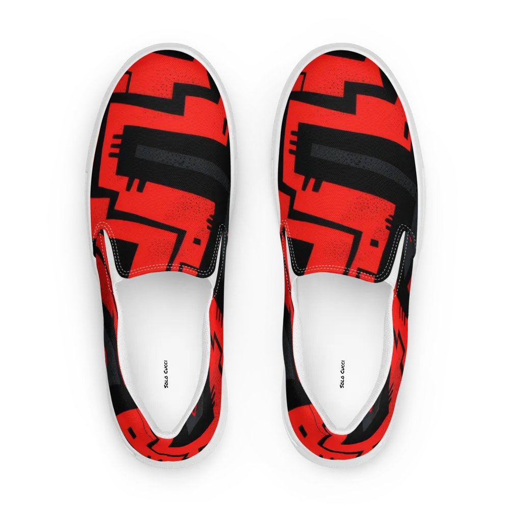 Red Splash Slip-Ons product image (3)
