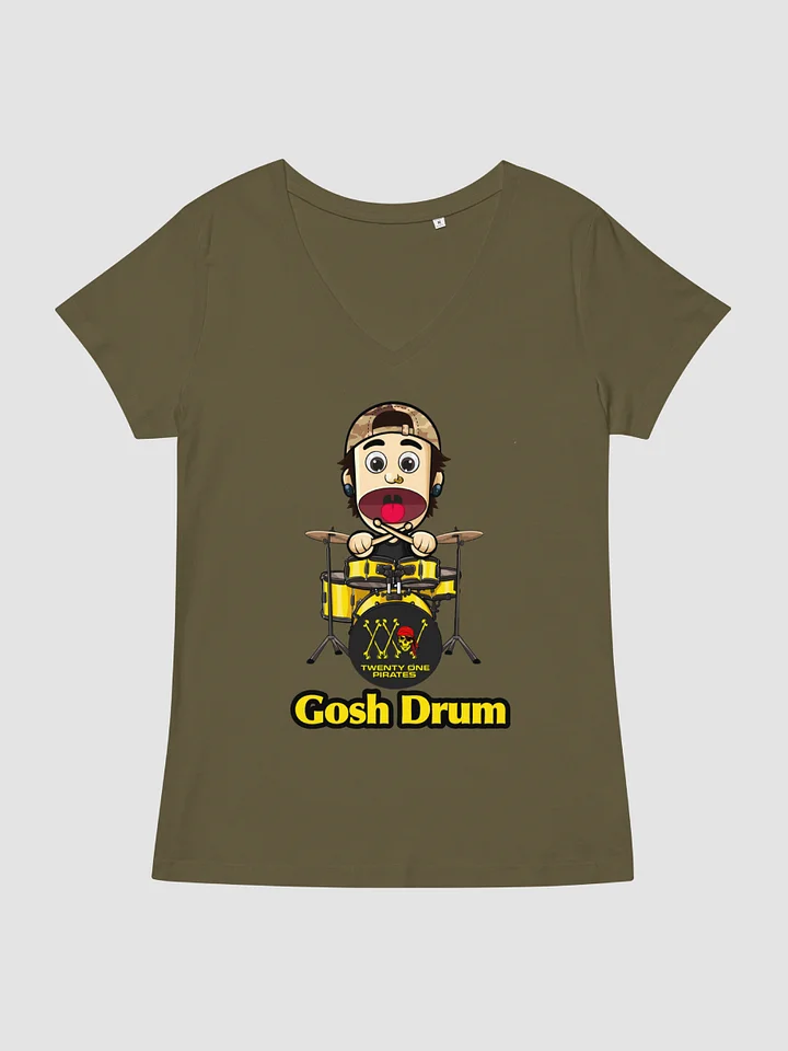 Captain Jen E Women's Fitted V-neck T-Shirt product image (1)