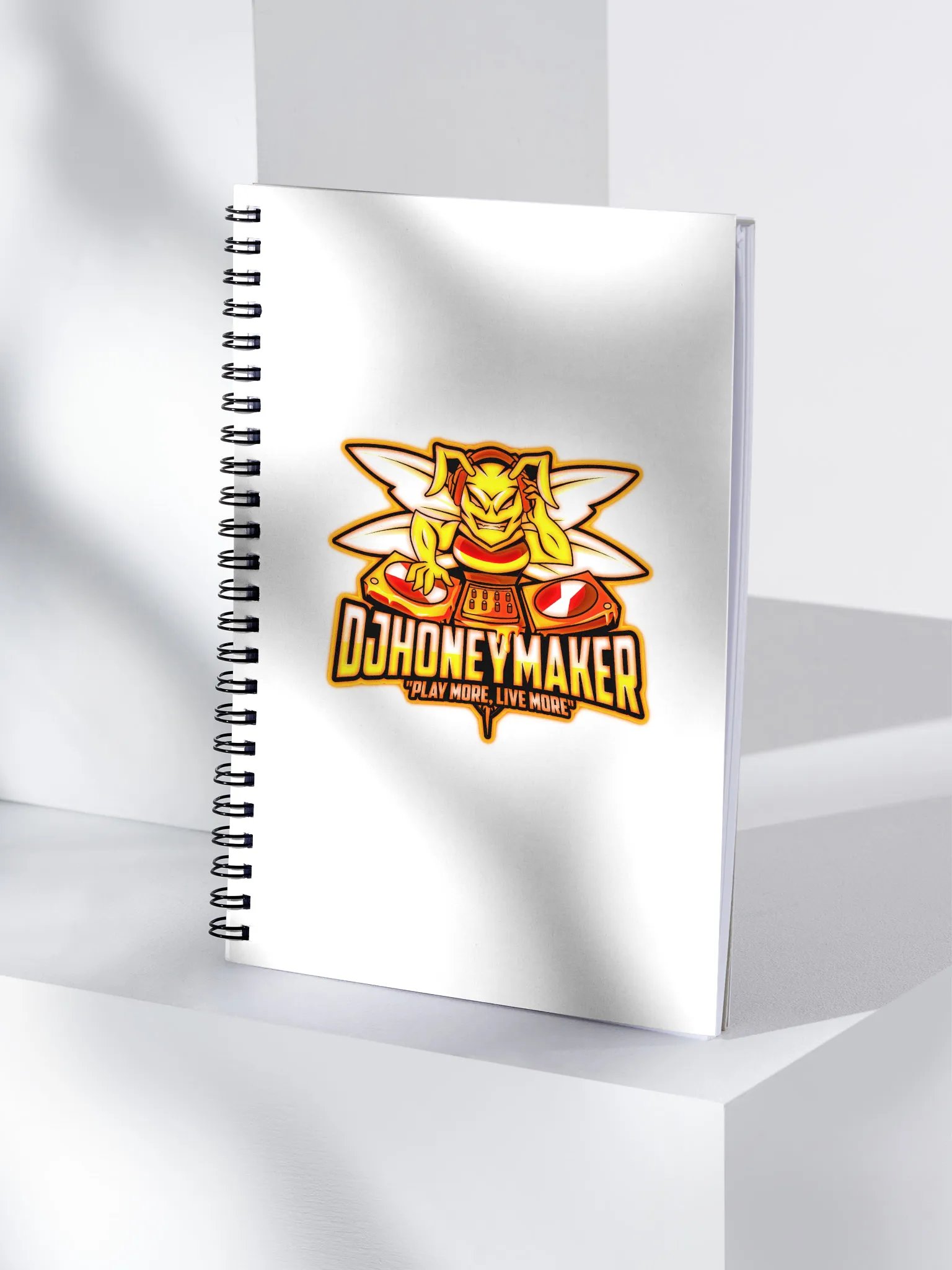Heat Logo Spiral Notebook product image (4)