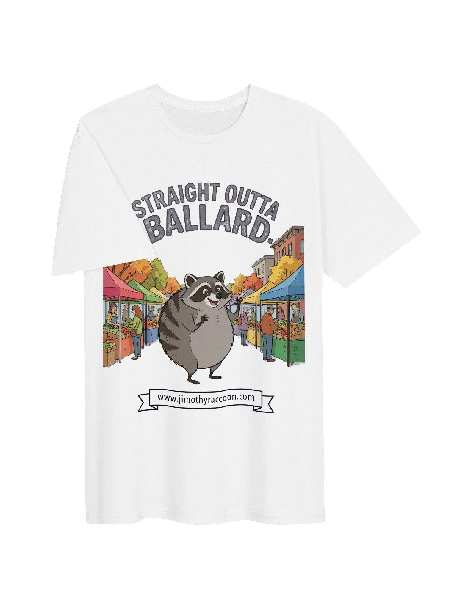 Straight Outta Ballard Unisex T-Shirt product image (4)