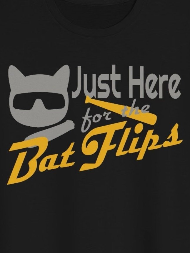 Baseball Cat (Just Here for The Bat Flips) - Unisex Youth Sweatshirt product image (1)