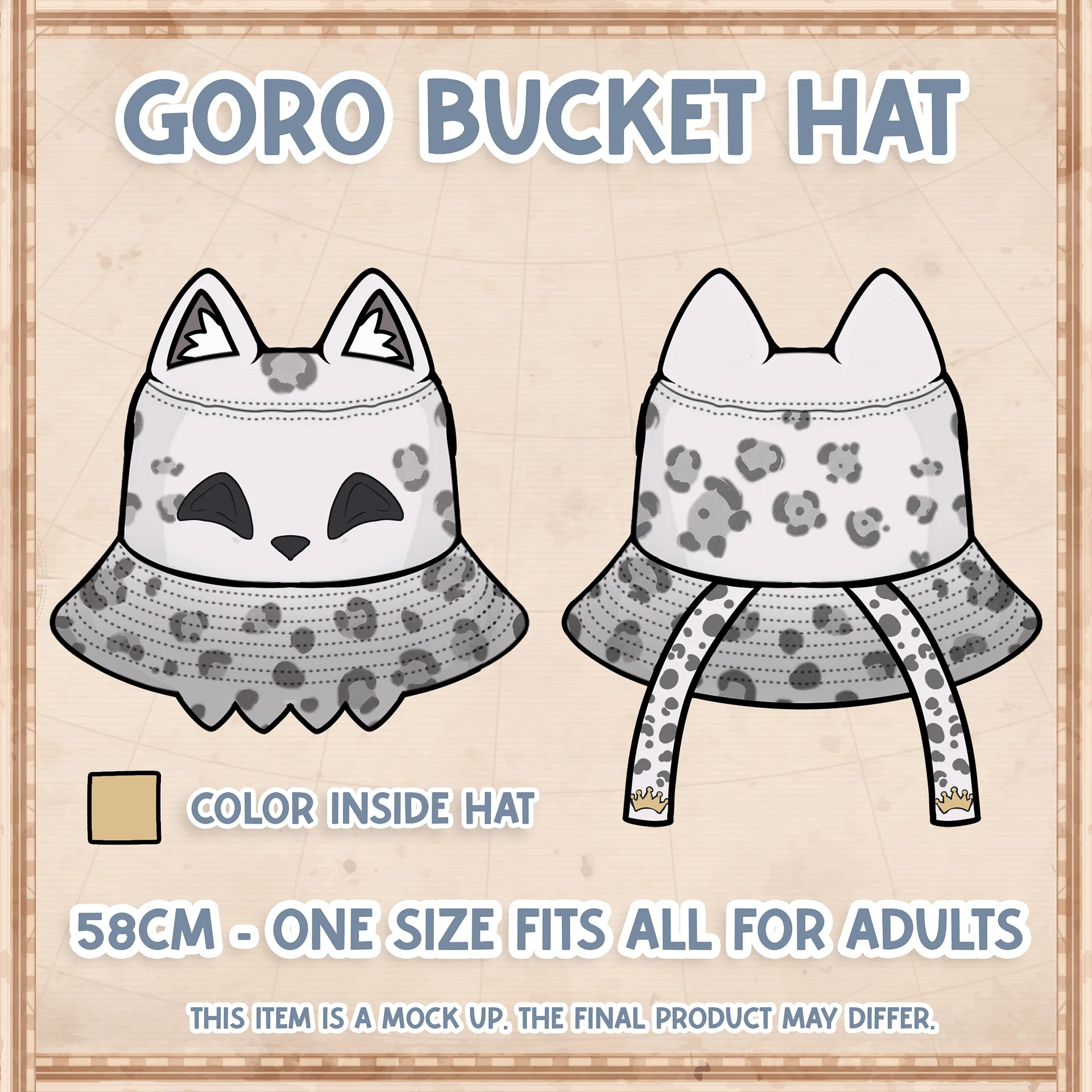 Goro Gaomi Bucket Hat [PREORDER] product image (1)