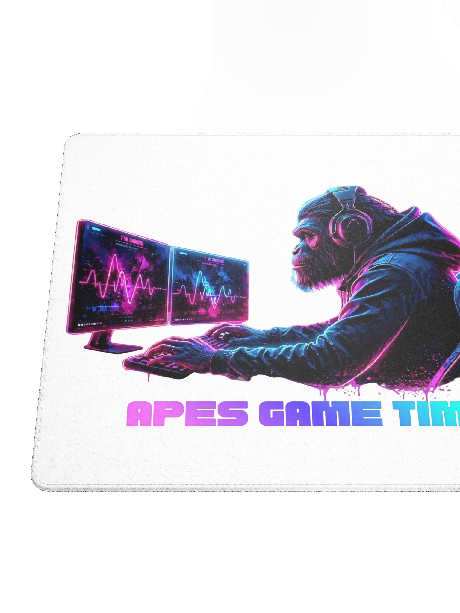 Apes Game Time Gaming Mouse Pad product image (4)