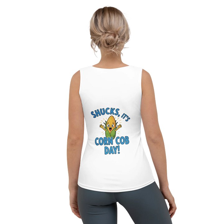 Corn Cob Boogie All-Over Print Women's Tank Top product image (2)