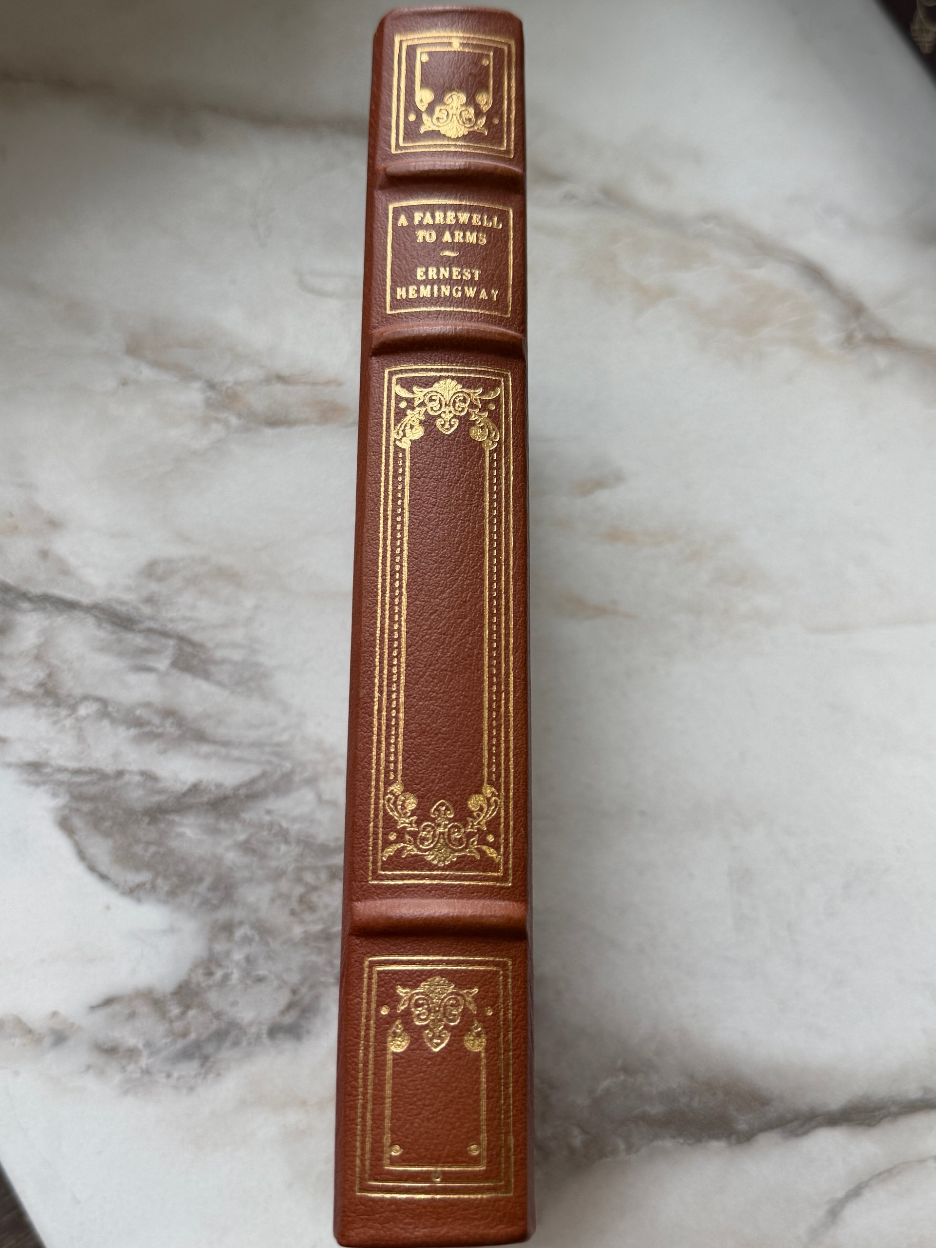 1979 | A Farewell to Arms | Ernest Hemingway | Franklin Library Illustrated Leather Edition product image (1)
