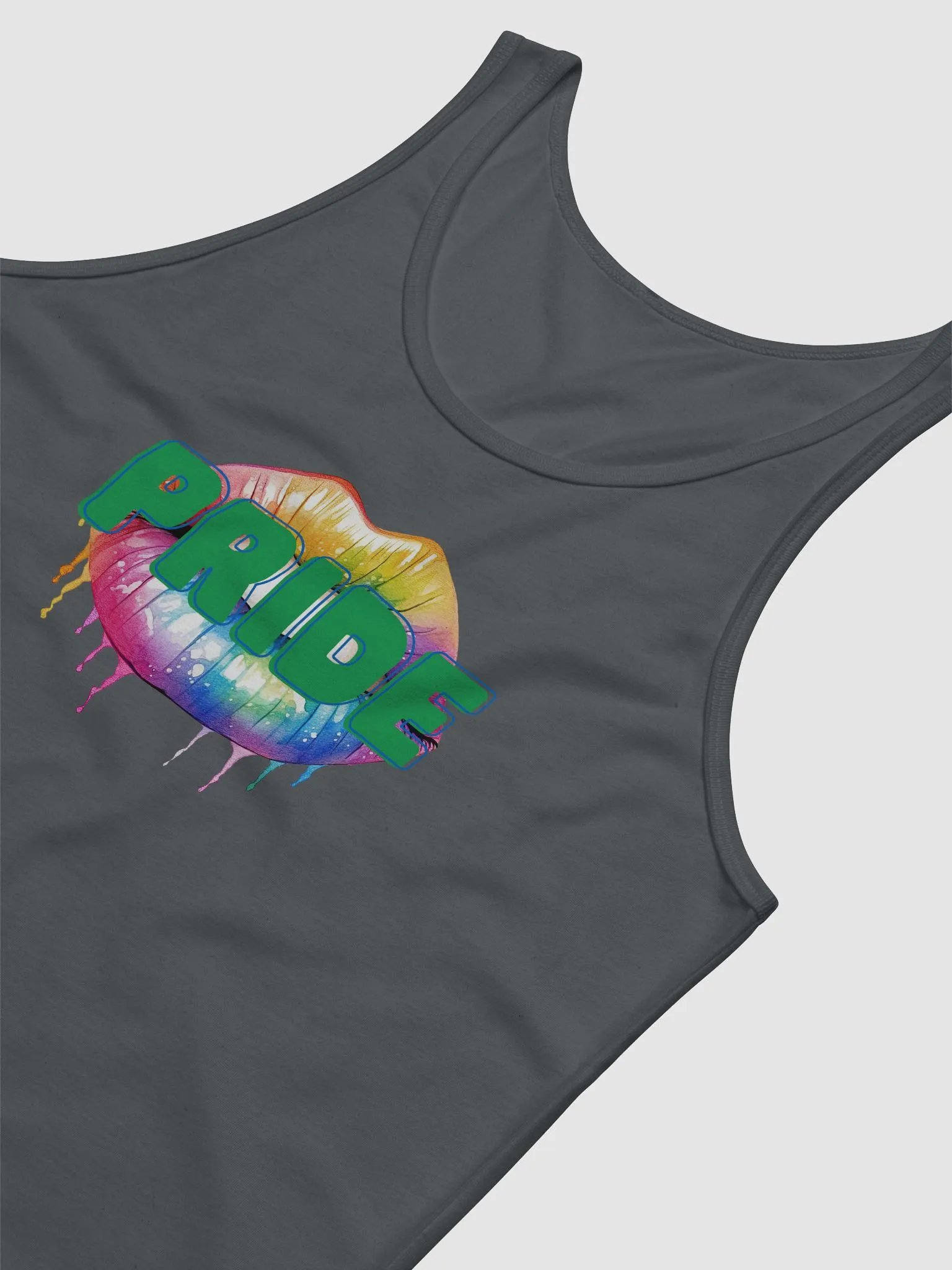 Pride Lips Rainbow Tank product image (48)