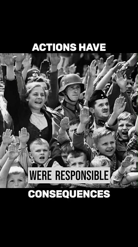 The Nazis were a minority… #Palestinians