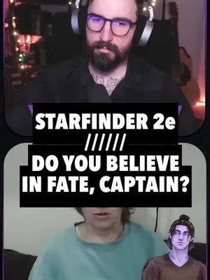 Do you believe in Fate? Catch our #starfinder2e series The Vast on your favourite pod app OR when we record live on Twitch. Featuring: @benbyyyy as TJ The Mechanic @camillachangeling as Kivari the Operative Grayson as Rono the Witchwarper Erin as Iapetus the Mystic & Fig as Skrank the Technomancer #starfinder #ttrpgtok #dndtiktok #dnd5e