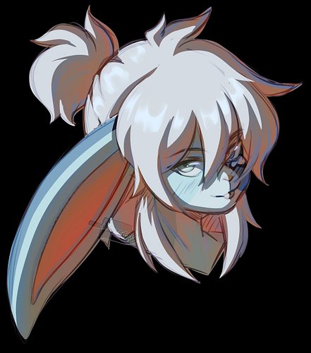 ♡

#Art #oc #furry #anthro #rabbit #bunny