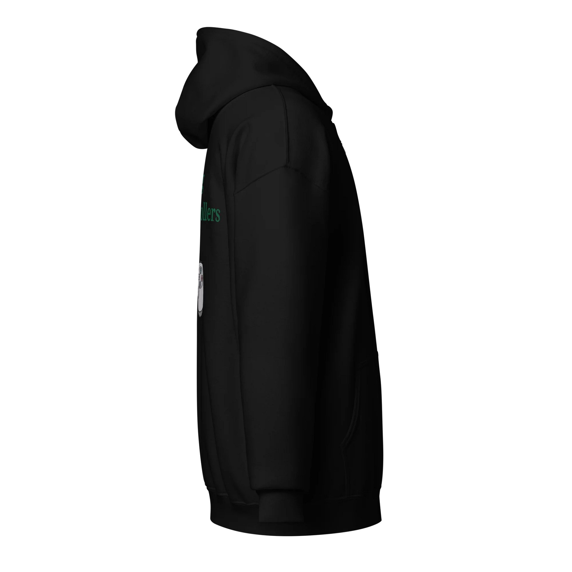 [WOR Shop] Breaking Controllers - Unisex Zip Graphic Hoodie [white logo] product image (4)