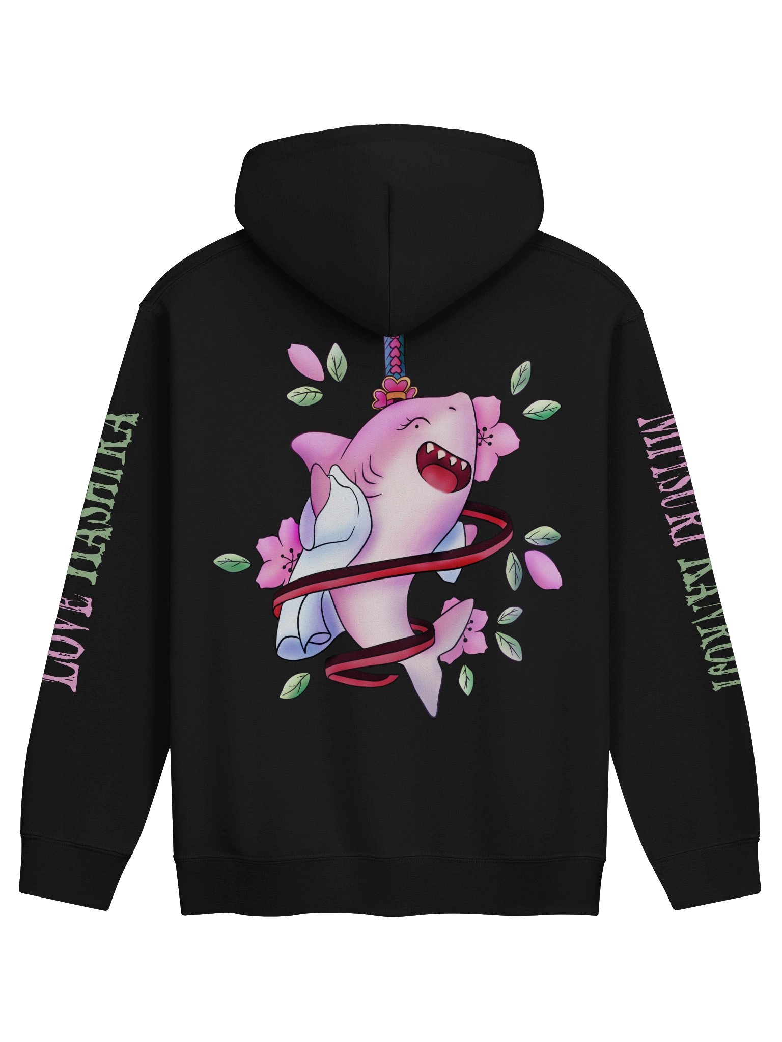 Mitshark-ri Hoodie w/ Colored Text product image (1)
