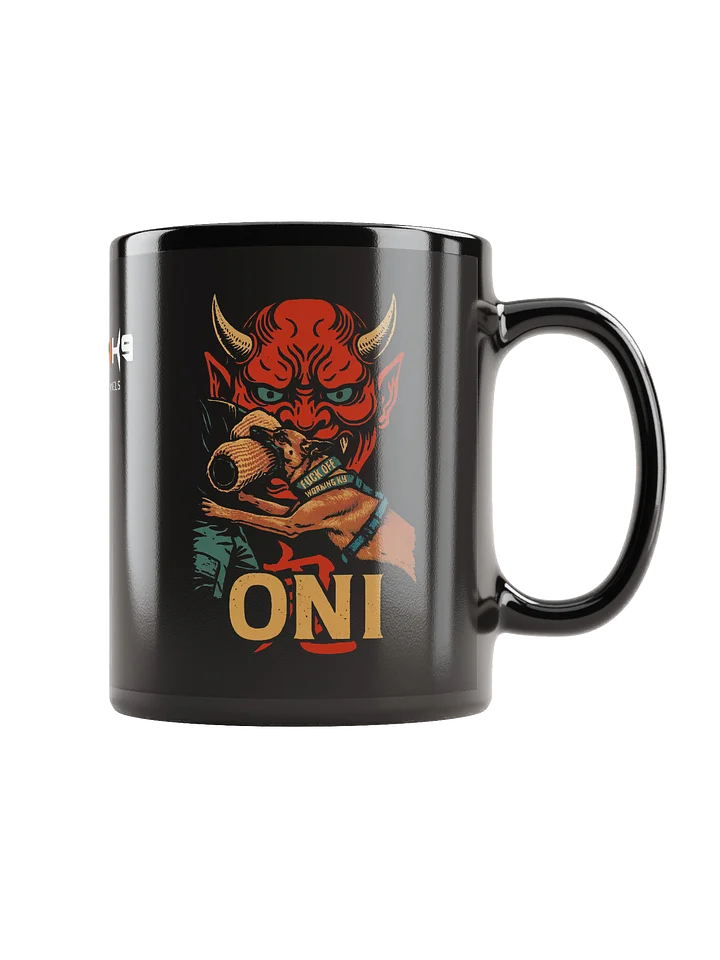 Oni Black Glossy Mug product image (1)