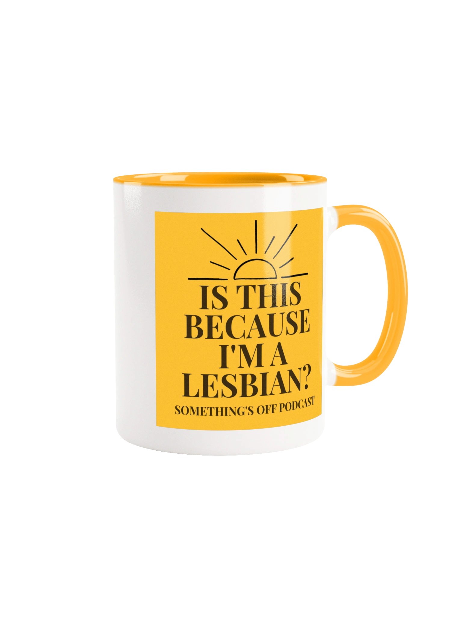 Is This Because I'm a Lesbian? big mug product image (1)