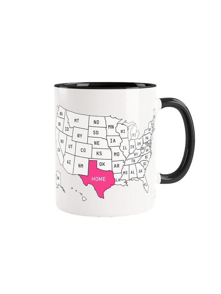 Texas Map Mug product image (1)