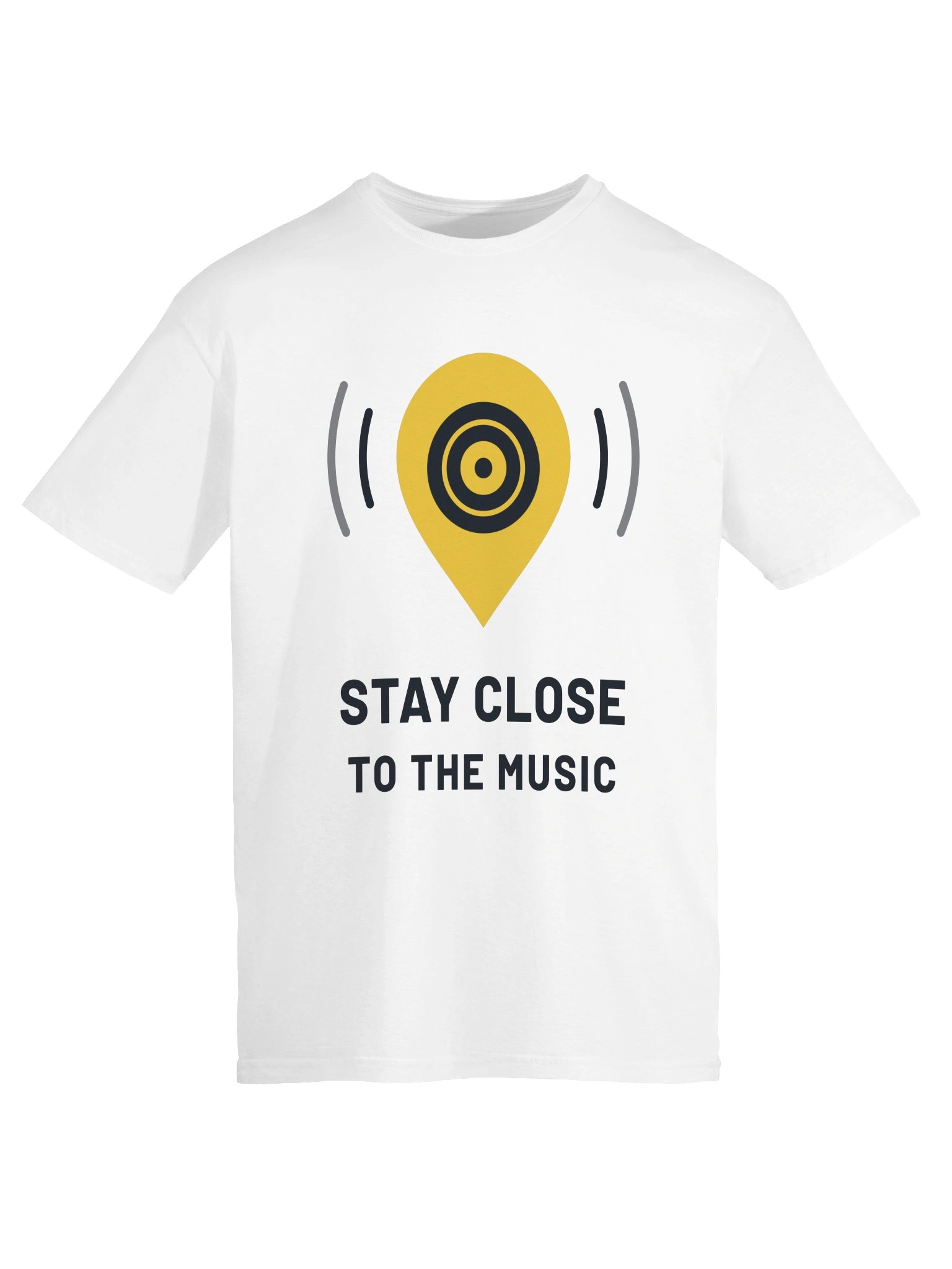 Stay Close to the Music Tee (Classic, White) product image (5)