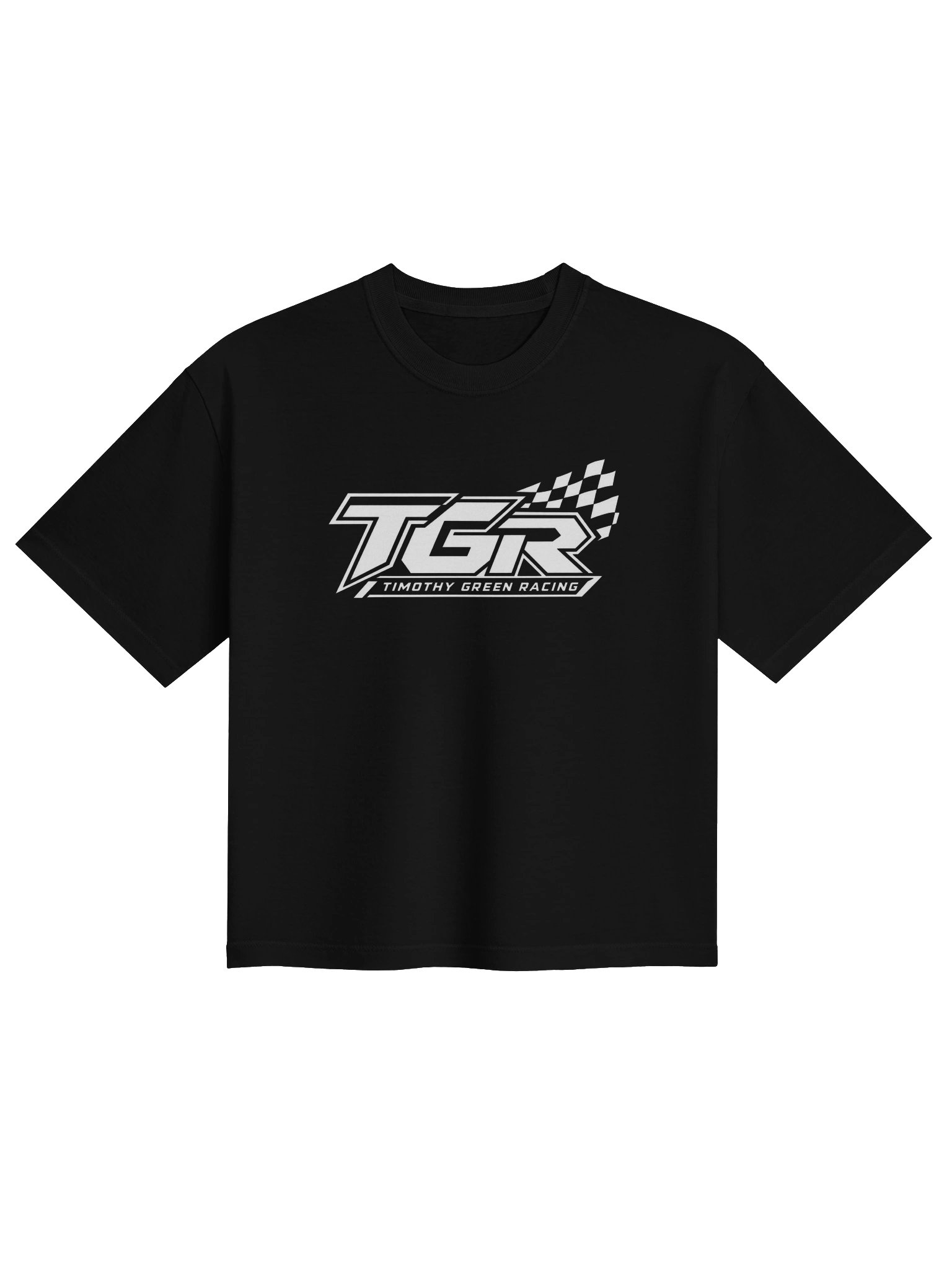TGR Women's Racing Crop Top – Black Edition product image (1)