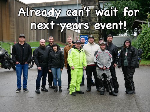 Coverage of the WV trip gets posted Saturday at 9:30am, a little wet this year, yet still an amazing time with these amazing ...
