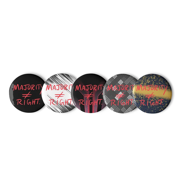 Majority≠Right button product image (1)