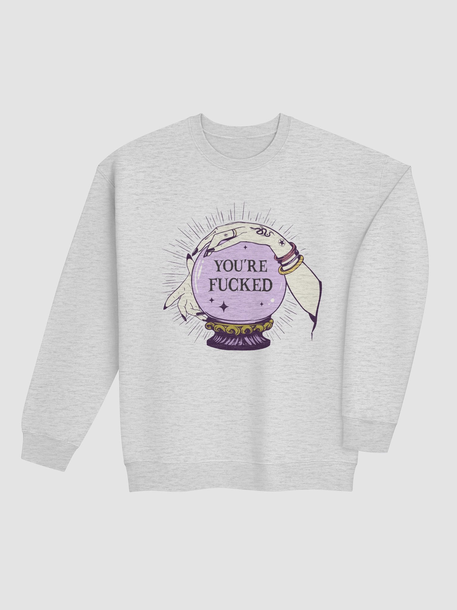Future is fucked Crewneck product image (4)