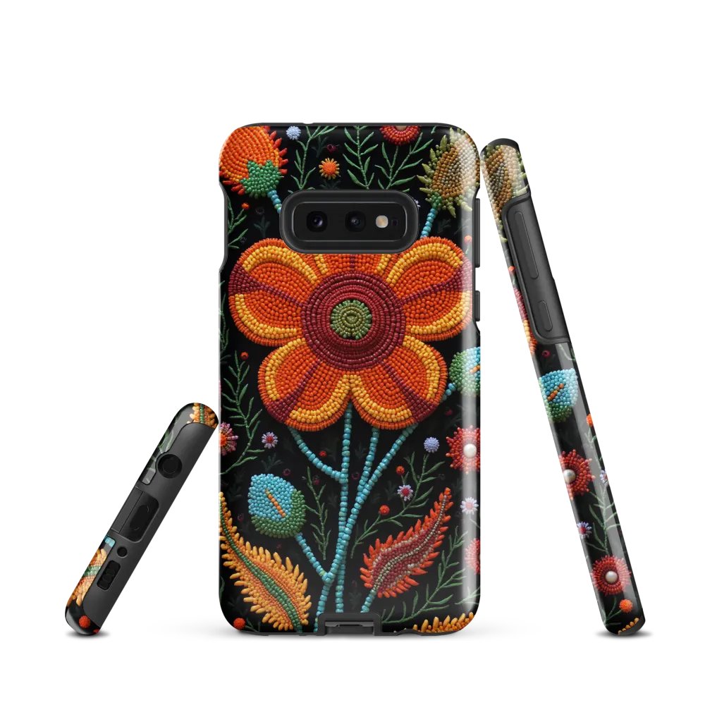 Vibrant Faux-beaded Flower Samsung® Tough Case product image (2)