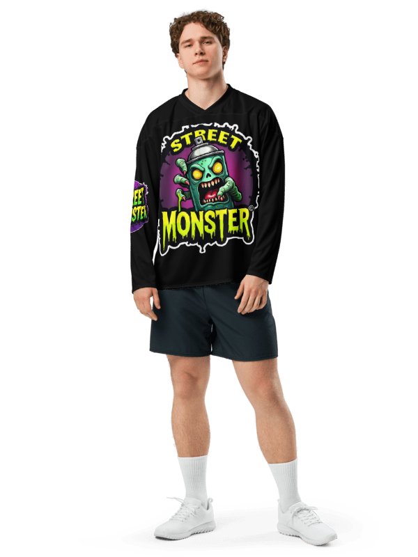 LIMITED EDITION - CNX Core All-over print Unisex Long Sleeve Tee — Street Monster 001 product image (6)