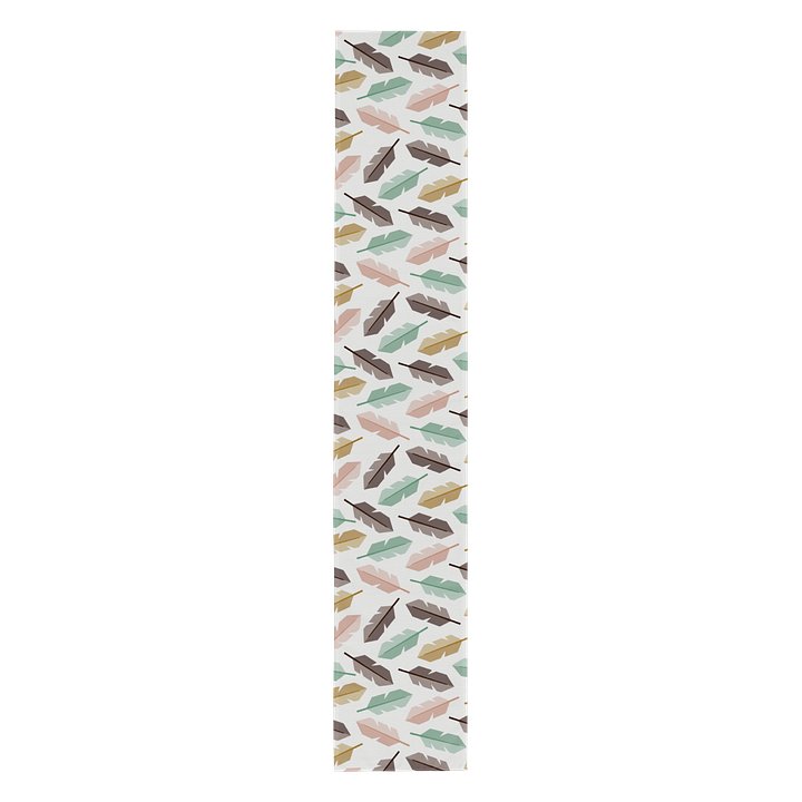 Mid-Century Modern Feathers Table Runner product image (1)
