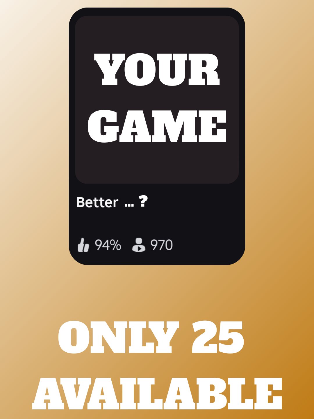 Better ... ? Template [ Stock 20/25] product image (1)