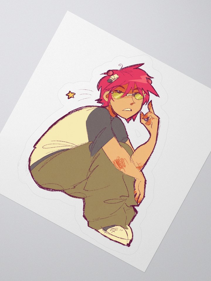 Saiki K doodle sticker product image (3)