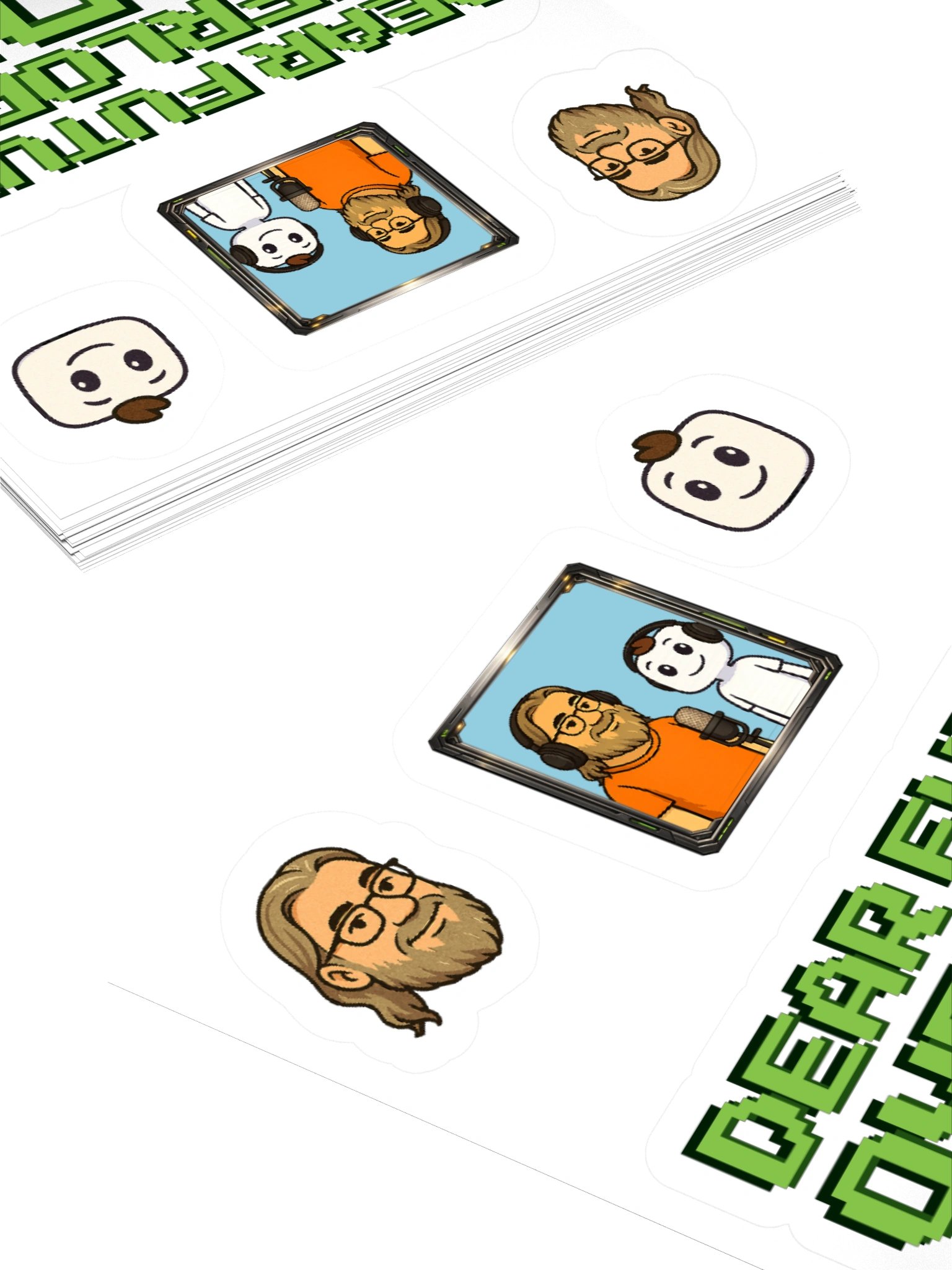 Dear Future Overlords Stickers product image (10)
