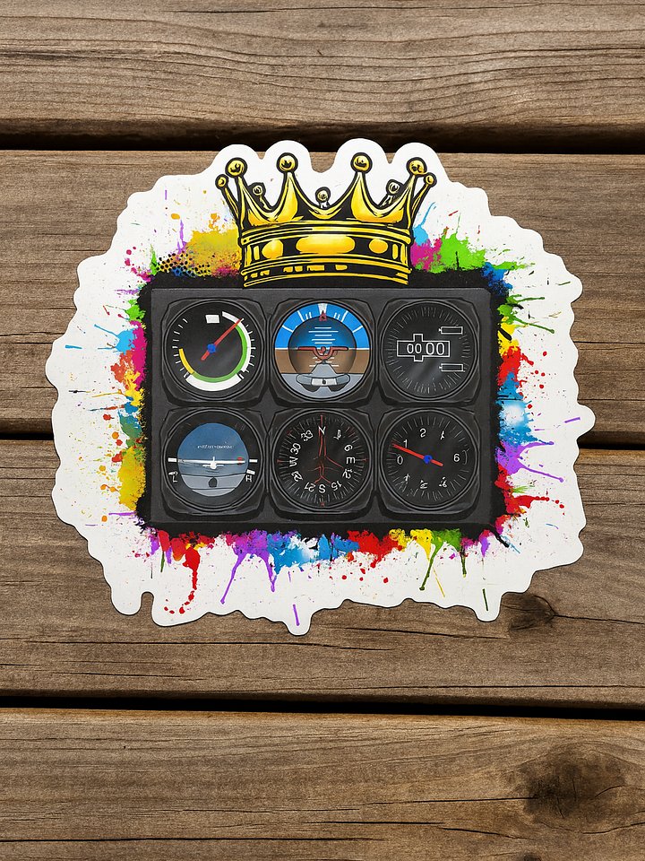6 Pack Royalty Sticker product image (1)