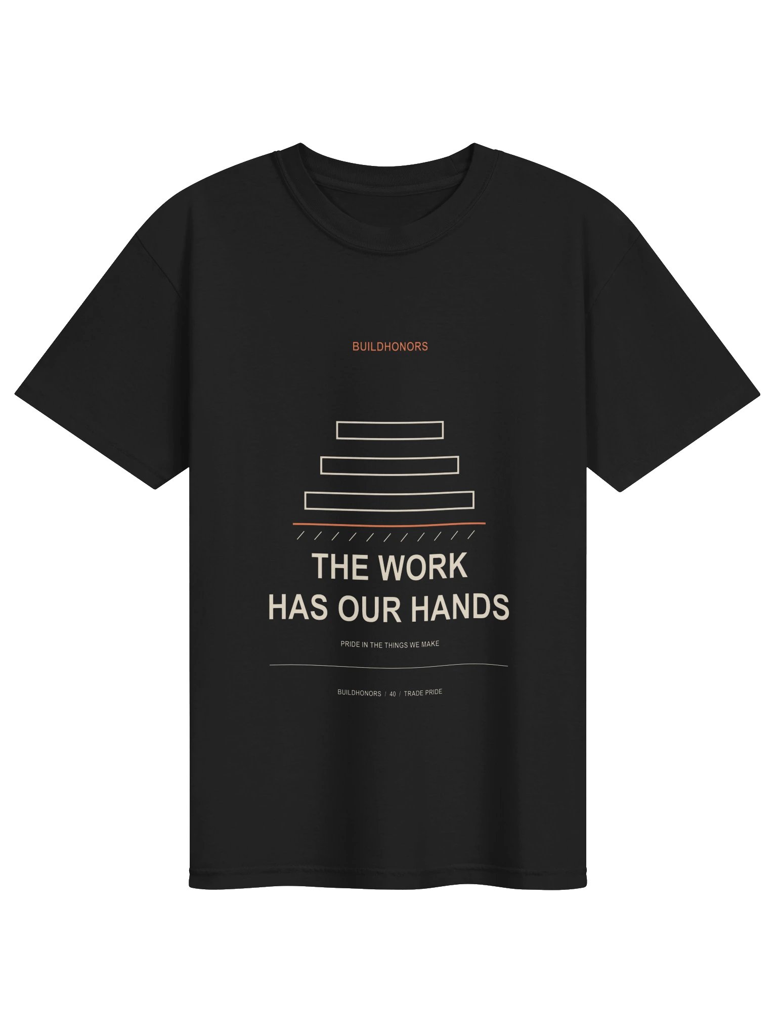 The Work Has Our Hands — Heavyweight Tee product image (1)
