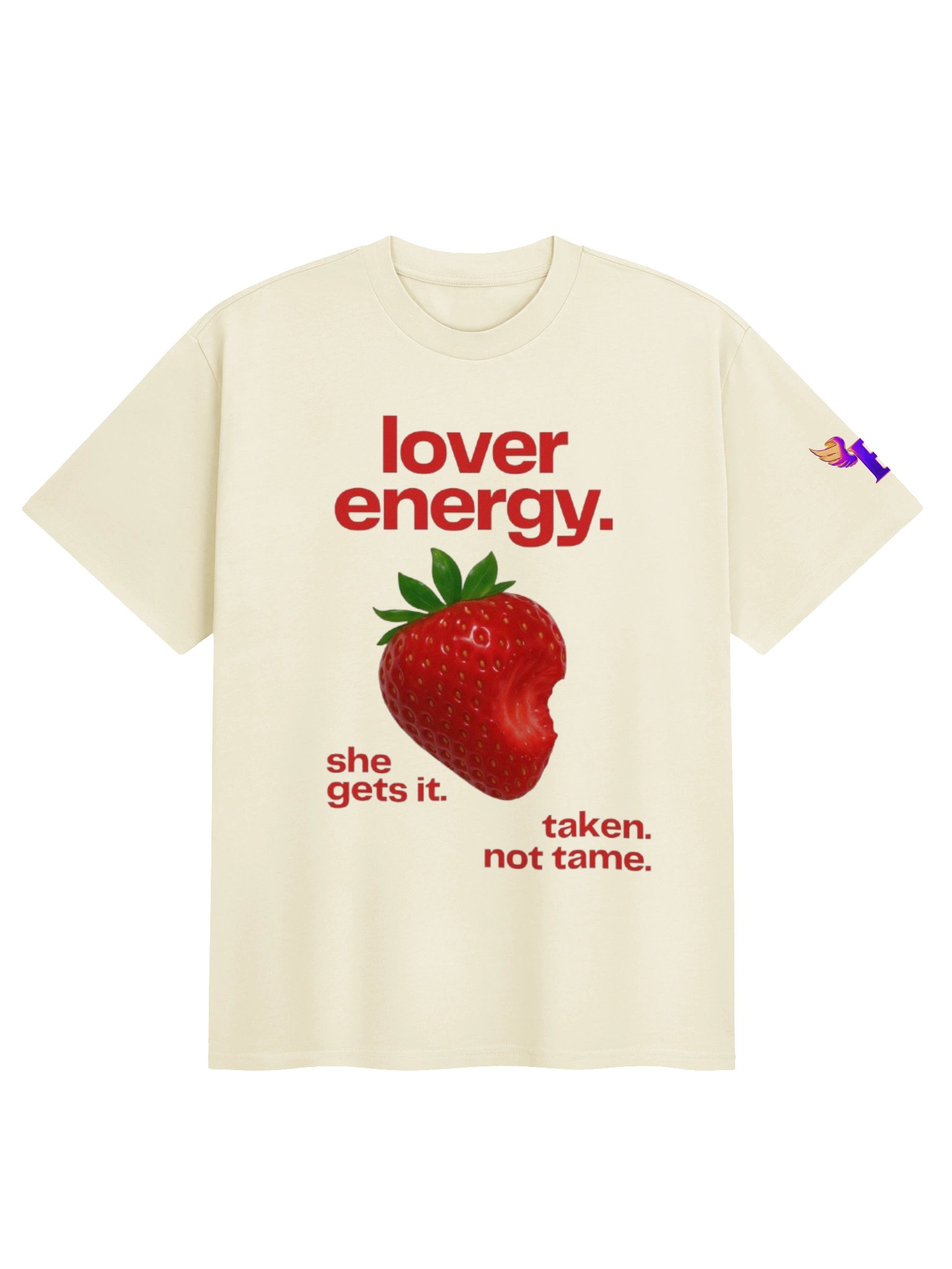 Lover Energy Strawberry Tee product image (1)