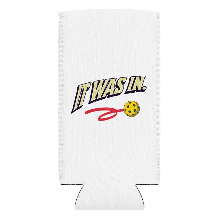 It Was In Pickleball Retro Motion Can Cooler product image (1)