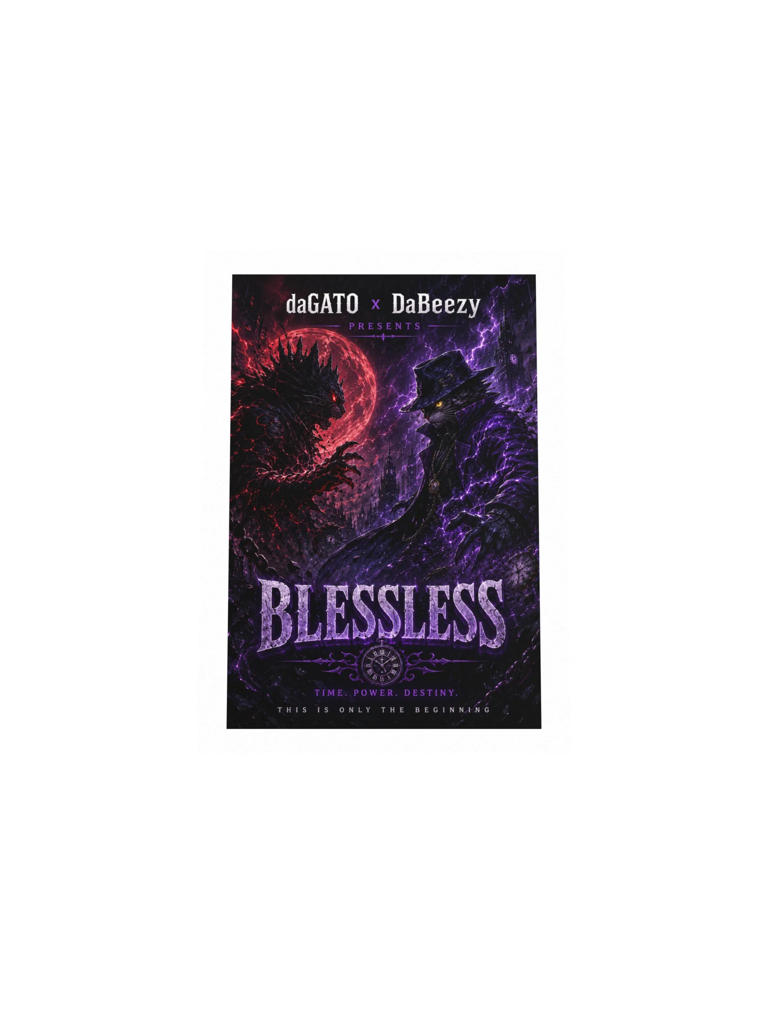 BLESSLESS: Time, Power, Destiny — Limited Edition Poster product image (4)